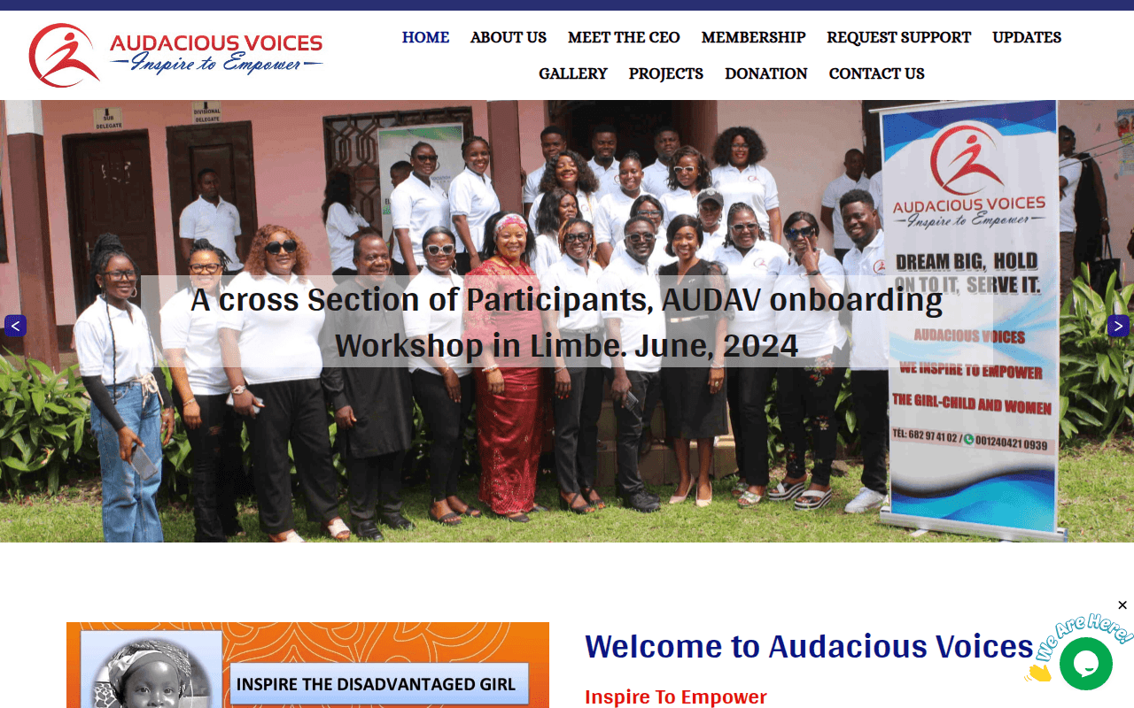 https://www.audaciousvoices.org/